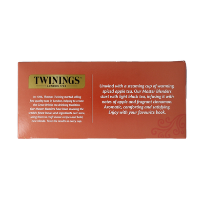 Twinings Apple cinnamon raisin 25 Zakjes