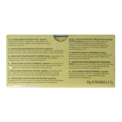 Celestial Season Mandarin orange spice herb tea 20 Zakjes