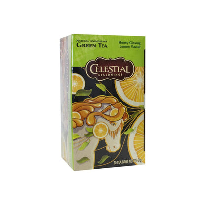 Celestial Season Honey lemon ginseng green tea  20 Zakjes