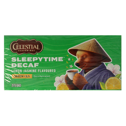 Celestial Season Sleepytime decaf green tea lemon jasmine 20 Zakjes