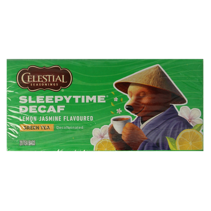 Celestial Season Sleepytime decaf green tea lemon jasmine 20.00 Zakjes