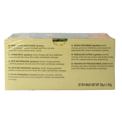 Celestial Season Sleepytime peach herb tea 20 Zakjes