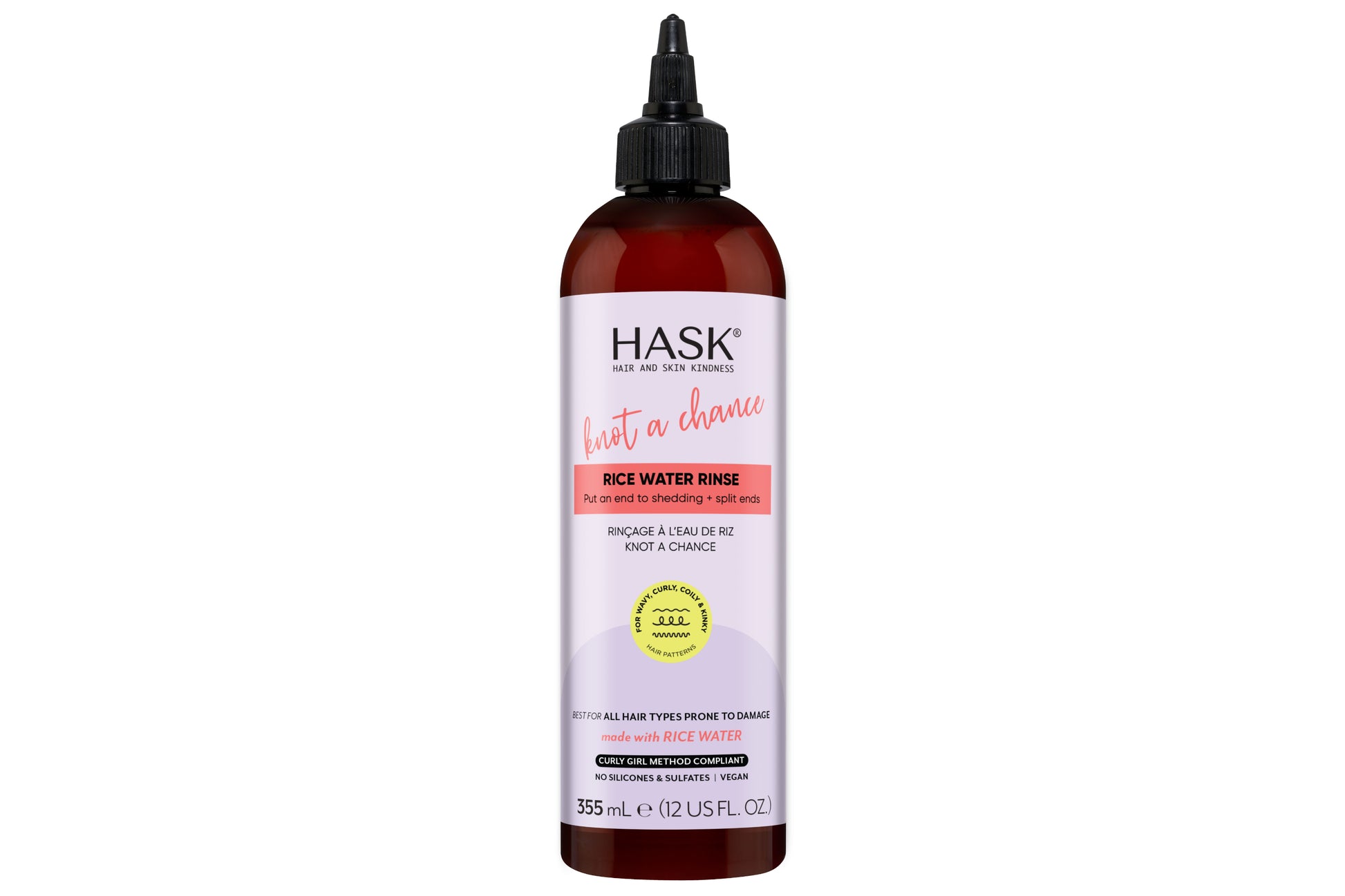 HASK Knot a chance rice water rinse 355.00 Milliliter