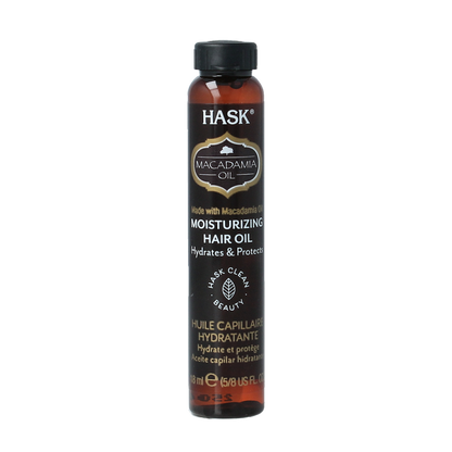 HASK Macadamia oil moisturising shine oil 18 Milliliter