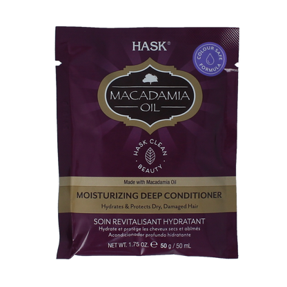 HASK Conditioner moist deep macadamia oil 50 Milliliter