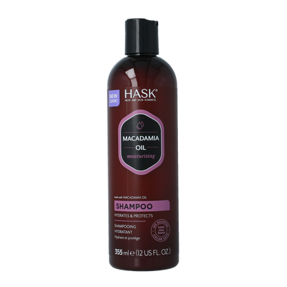 HASK Shampoo moisturizing macadamia oil 355 Milliliter