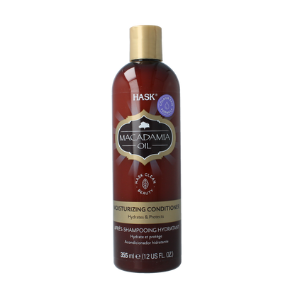 HASK Conditioner moisuturizing macadamia oil 355.00 Milliliter
