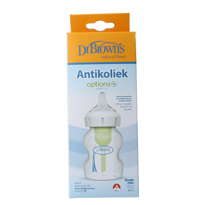 Dr. Brown's Options+ brede halsfles 150ml 1 Stuks