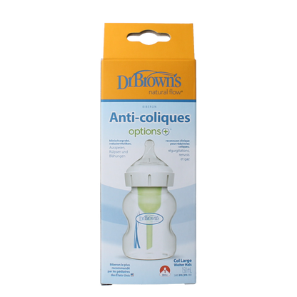 Dr. Brown's Options+ brede halsfles 150ml 1 Stuks