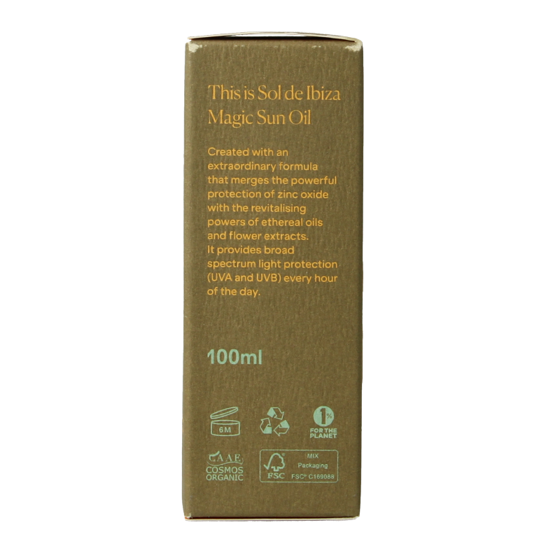 Sol De Ibiza Zonneolie beschermend & herstellend SPF15 bio 100 Milliliter
