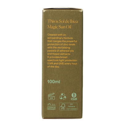 Sol De Ibiza Zonneolie beschermend & herstellend SPF15 bio 100 Milliliter