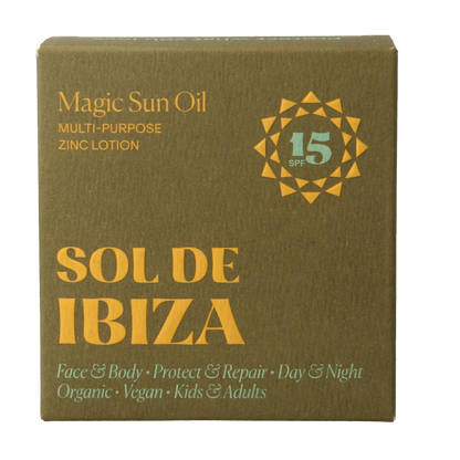 Sol De Ibiza Zonneolie beschermend & herstellend SPF15 bio 30 Milliliter