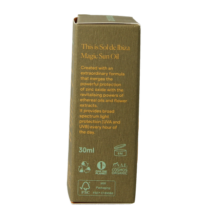 Sol De Ibiza Zonneolie beschermend & herstellend SPF15 bio 30 Milliliter
