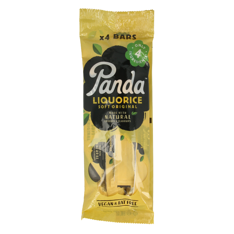 Panda Dropstaaf 4 Stuks