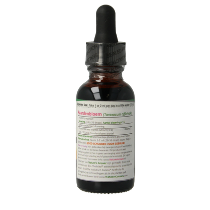 Natures Answer Paardenbloem extract alcoholvrij 30 Milliliter