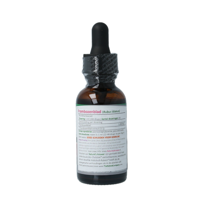 Natures Answer Frambozenblad extract alcoholvrij 30 Milliliter