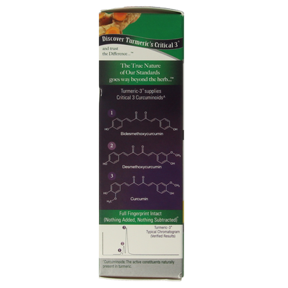Natures Answer Turmeric-3 Curcuma extract alcoholvrij 30 Milliliter