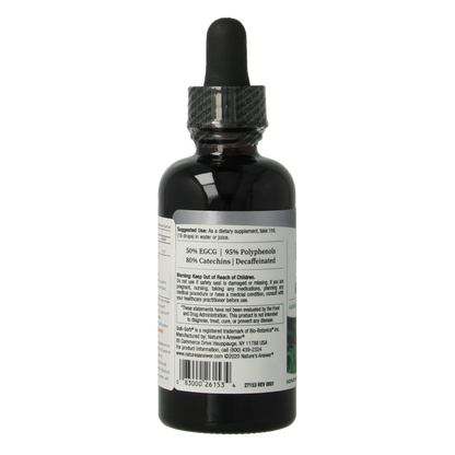 Natures Answer Groene thee extract alcoholvrij met 50% EGCG 60 Milliliter