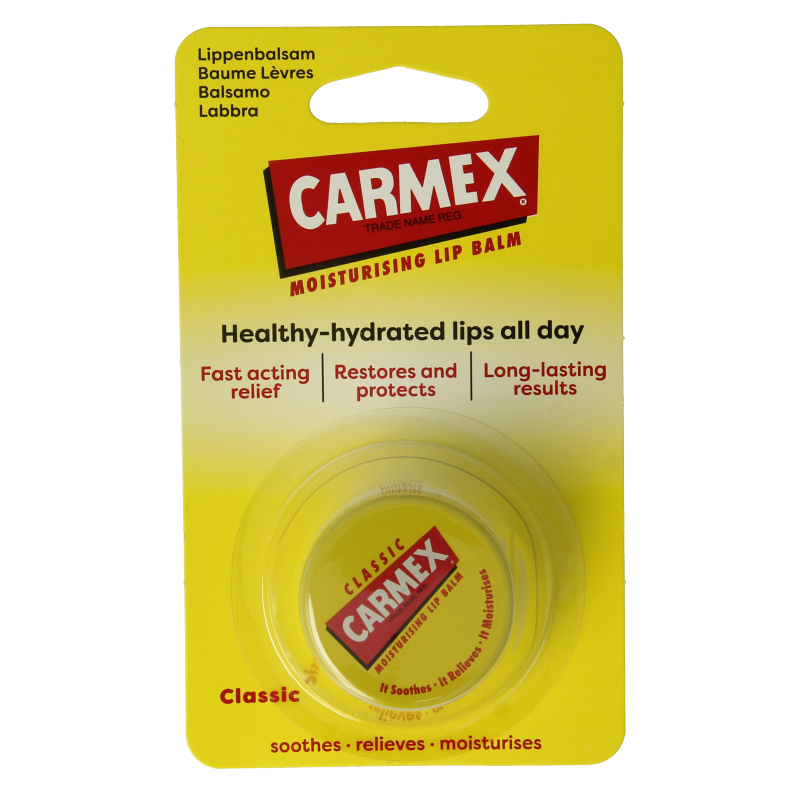 Carmex  Lip balm classic potje 7.5 Gram