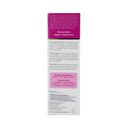 Retinol Super serum 30.00 Milliliter