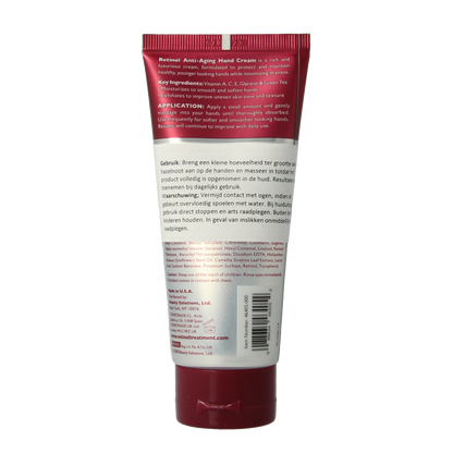 Retinol Anti-aging handcreme SPF12 100 Gram