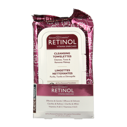 Retinol Cleansing towel anti-aging 60.00 Stuks