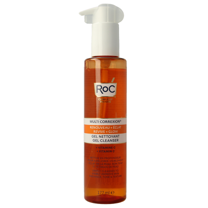 ROC Multi correxion revive+glow gel cream cleanser 177 Milliliter