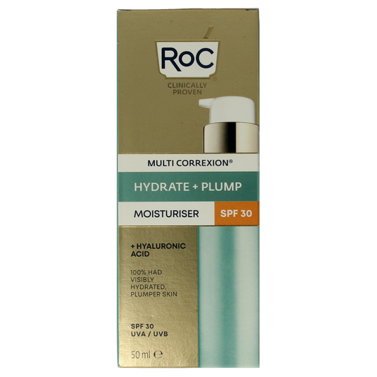 ROC Multi correxion hydrate+plump moisturiser SPF30 50.00 Milliliter