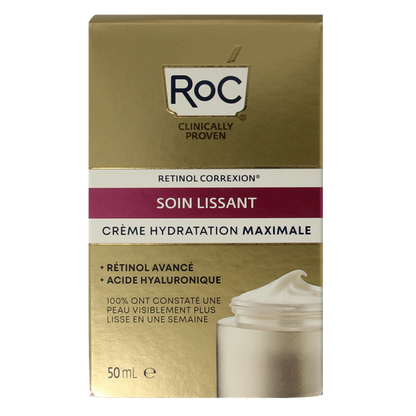 ROC Retinol correxion line smoothing max hydration 50 Milliliter