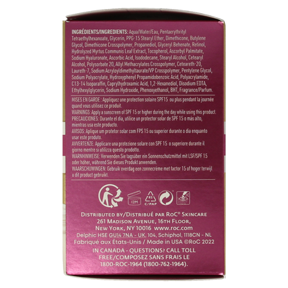 ROC Retinol correxion line smoothing max hydration 50 Milliliter