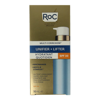 ROC Multi correxion even tone+lift daily moistur SPF30 50 Milliliter