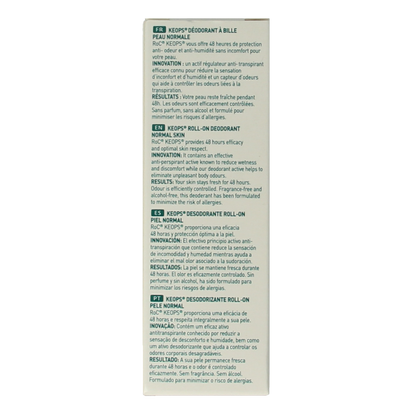 ROC Keops deodorant roll on 30.00 Milliliter