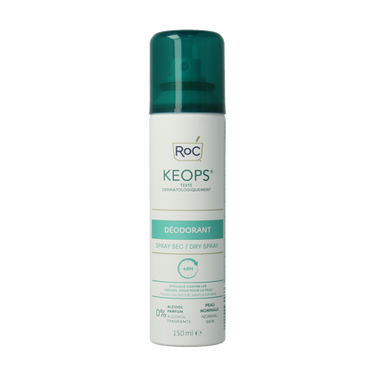 ROC Keops deodorant spray dry 150 Milliliter