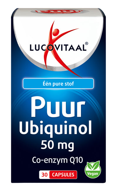 Lucovitaal Ubiquinol puur 50mg 30.00 Capsules