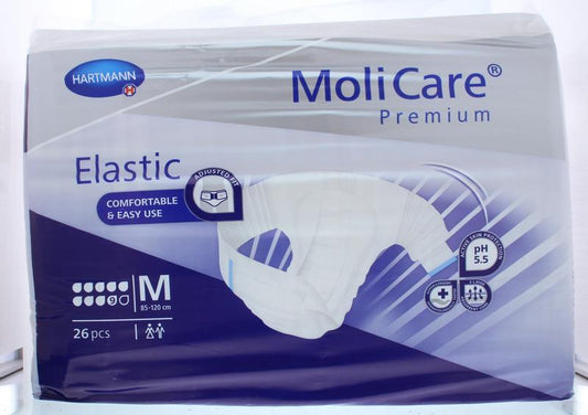 Molicare Premium elastic plus M 9 druppels 26.00 Stuks