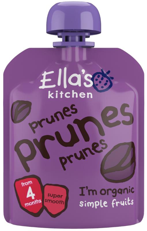 Ella's Kitchen Pruimen knijpzakjes 4+ maanden bio 70 Gram
