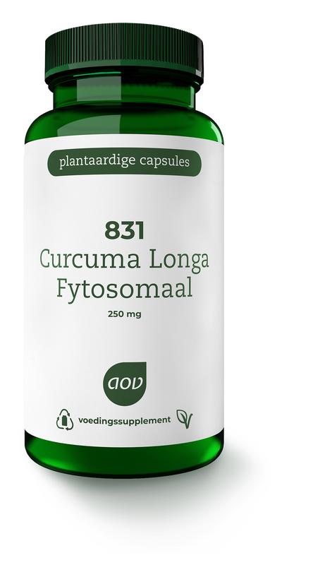 AOV 831 Curcuma longa fytosomaal 60 Vegetarische capsules