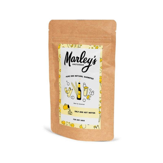 Marley's Amsterdam Shampoovlokken droog haar -bier & wierook 50 Milliliter