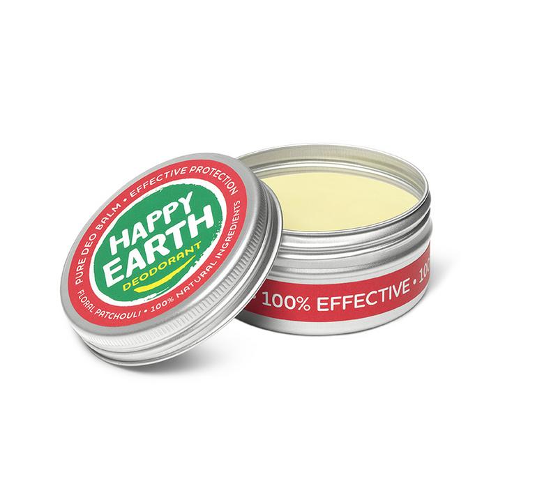 Happy Earth Pure deodorant balm floral patchouli 45 Gram