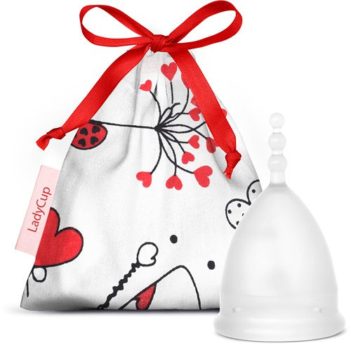 Ladycup Menstruatiecup revolution pure love maat L 1 Stuks