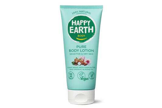 Happy Earth Bodylotion zacht 200 Milliliter