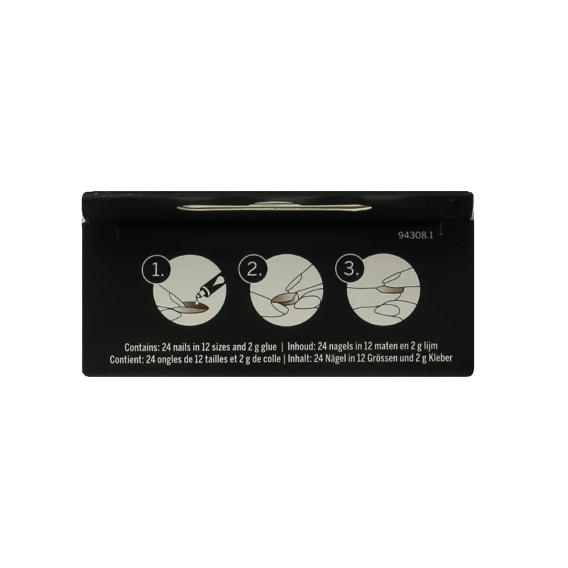 2B Nails french medium 24 Stuks - DrogistWereld