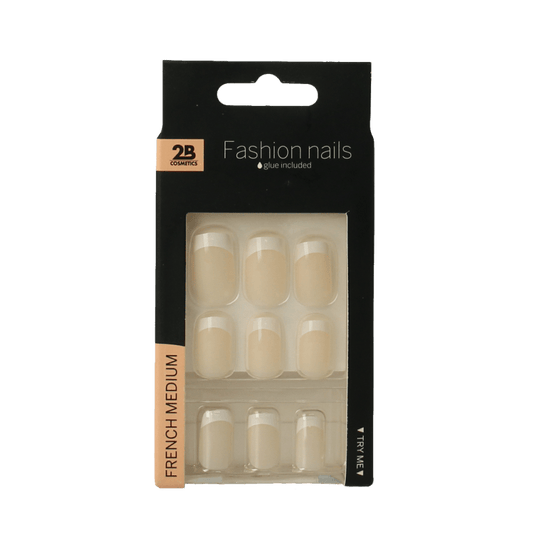 2B Nails french medium 24 Stuks - DrogistWereld