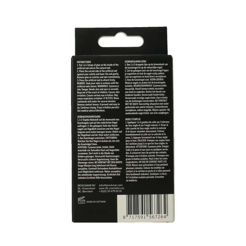 2B Nails french medium 24 Stuks - DrogistWereld