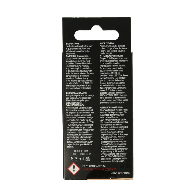 2B Nails glue 6.3 Milliliter - DrogistWereld