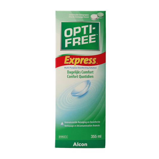 Alcon Optifree express MPDS + lenshouder 355.00 Milliliter