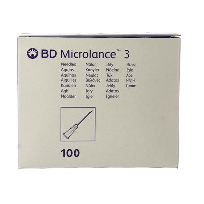 Becton Injectienaald B/D microlance 0.80 x 40 100 Stuks