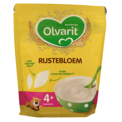 Olvarit Rijstebloem 4+ maanden 200 Gram