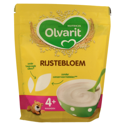 Olvarit Rijstebloem 4+ maanden 200.00 Gram