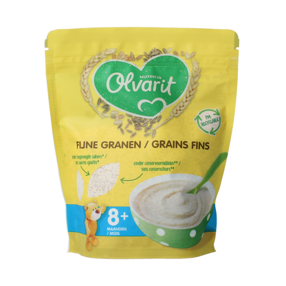 Olvarit Ontbijtpap fijne granen 8+ maanden 200 Gram